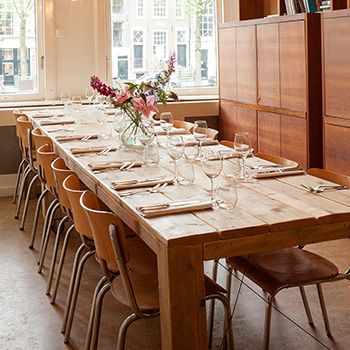 Private dining Amsterdam